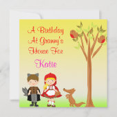 Kleine Reitferien Geburtstagsfeier Einladung (Vorderseite)