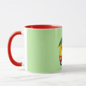 Kleine Rentiere Red Car & Christmas Tree Kinder Ni Tasse (Links)