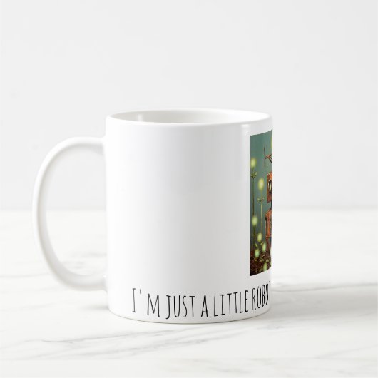 kleine Roboter-Tasse Kaffeetasse (Links)