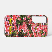 Kleine rosa Blume - Samsung Galaxy Hülle (Rückseite (Horizontal))