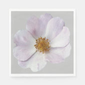 Kleine rosa Blume Serviette (Vorderseite)