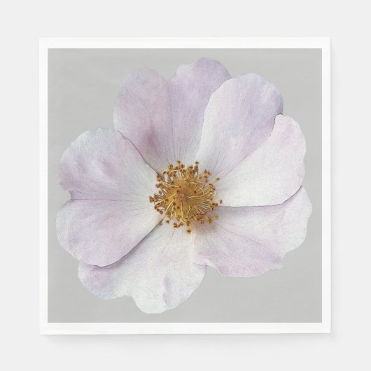 Kleine rosa Blume Serviette (Vorderseite)