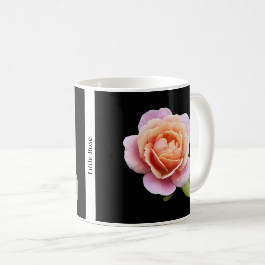 Kleine Rose - Tasse (VorderseiteRechts)