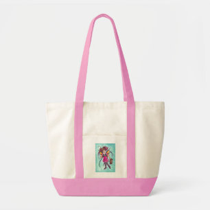 Kleine Rosenknospe-Tasche Tragetasche