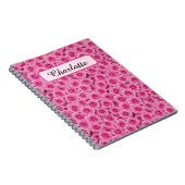 Kleine Rosenrosen Personalisiert Notizblock (Rechte Seite)