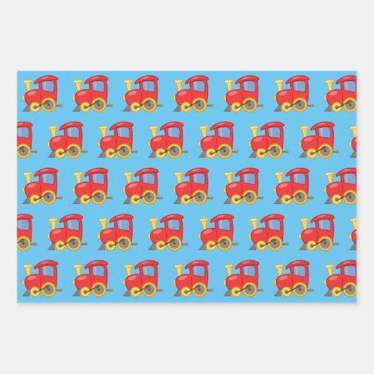 Kleine Rot-Motor-Verpackungsfolien Geschenkpapier Set (Vorderseite 2)