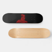 Kleine Rote Drache - Dragon Skateboard (Horizontal)