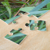 Kleine rote Henne im Gras Puzzle (Seite)