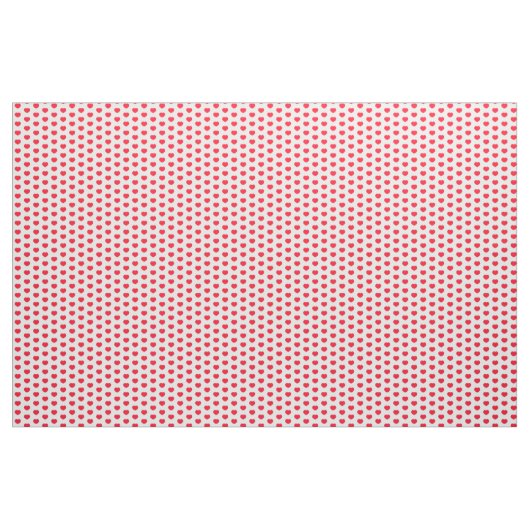 Kleine rote Herzen Stoff (Yard (91,4 cm))