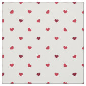 Kleine rote Herzen Stoff (Muster)
