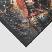 Kleine rote Motorhaube: eine Prinzessin und ein Kö Seidenpapier (Ausschnitt)