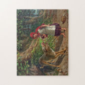 Kleine rote Motorhaube Puzzle (Vertikal)