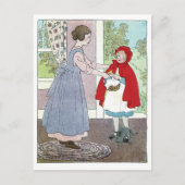 Kleine rote Reithose: Bring das zu Oma Postkarte (Vorderseite)