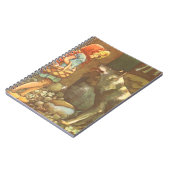 Kleine rote Reithose, Vintage Märchen Notizblock (Linke Seite)