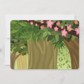 Kleine Rote Reitstall Einladungen zum Geburtstag (Rückseite)