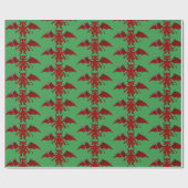 Kleine Rote Teufel Thunder_Cove Geschenkpapier (Flach)