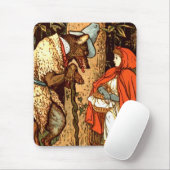 Kleine Rotkäppchen-Fantasie-Märchen Mousepad (Mit Mouse)