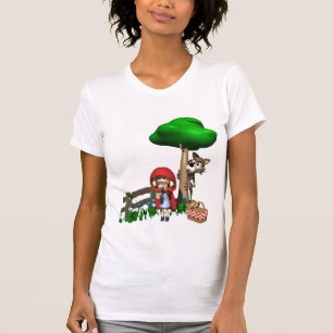 Kleine Rotkäppchen-Spitze T-Shirt