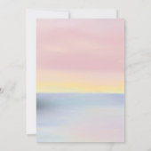 Kleine Sailor auf ihrem Weg Babydusche laden ein Einladung (Rückseite)