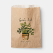 Kleine Samenkörbe für Urban und Balkongärten Geschenktütchen (Vorderseite)