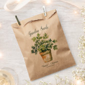 Kleine Samenkörbe für Urban und Balkongärten Geschenktütchen (Ausgeschnitten)