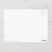 Kleine Santa Liebe Postkarte (Rückseite)