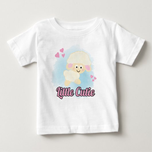 Kleine Schafe Baby T-shirt (Vorderseite)