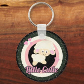 Kleine Schafe Schlüsselanhänger (Vorderseite)