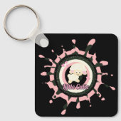 Kleine Schafe Schlüsselanhänger (Vorderseite)