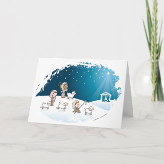 Kleine Schäfer Feiertagskarte