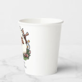 Kleine Schafsdusche Pappbecher (Links)