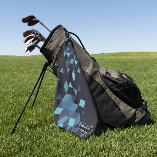 Kleine Scheibe Golf Disk Bag Handtuch (Gras)