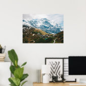 Kleine Scheidegg Bergpass Schweiz Poster (Heimbüro)