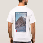 Kleine Scheidegg - die Nordwand des Eiger T-Shirt (Rückseite)