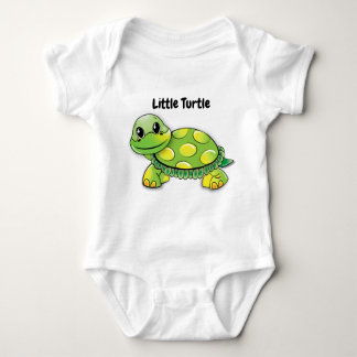 Kleine Schildkröte Baby Strampler