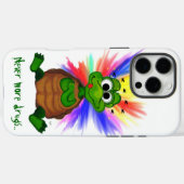 Kleine Schildkröte, Nie mehr Drogen ! Case-Mate iPhone Hülle (Rückseite (Horizontal))