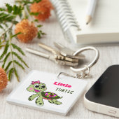 Kleine Schildkröte Schlüsselanhänger (Vorderseite rechts)