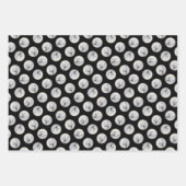 Kleine, schlafende Welpen, originale Hundekunst Geschenkpapier Set (Vorderseite 3)