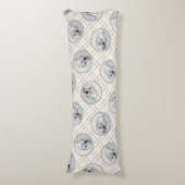 Kleine, schlafende Welpen, originale Hundekunst Seitenschläferkissen (Vorderseite Vertikal)