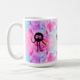Kleine Schleimkreatur Whimsical Kaffeetasse
