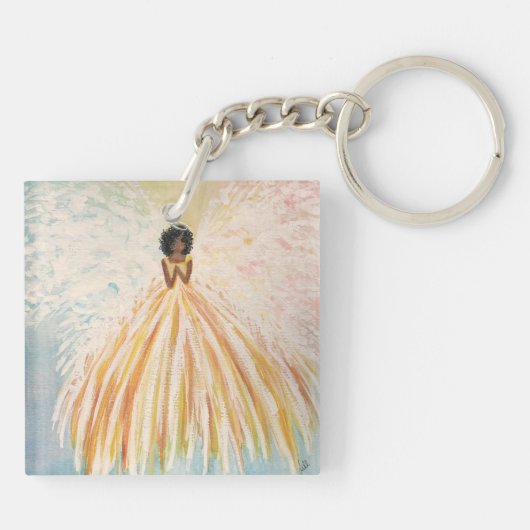 Kleine Schlüsselkette Schlüsselanhänger (Rückseite)