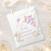 Kleine Schmetterling Wildblumen Babydusche danke Geschenktütchen (Ausgeschnitten)