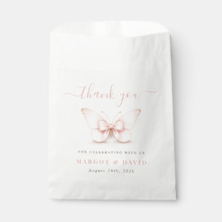 Kleine Schmetterlings-Paare Baby Shower Danke schö Geschenktütchen