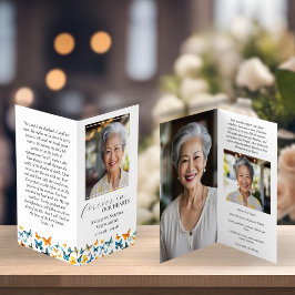 Kleine Schmetterlingskarte Visitenkarten