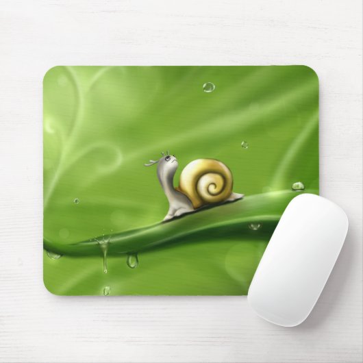 kleine Schnecke Mousepad (Mit Mouse)