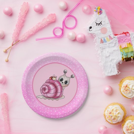 kleine Schnecke  pappteller (Party)