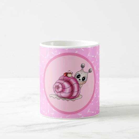 kleine Schnecke pappteller Kaffeetasse (Mittel)