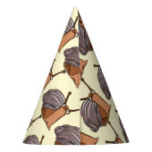 Kleine Schnecke Partyhütchen (Rückseite)