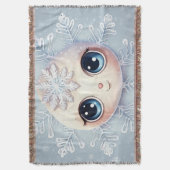Kleine Schneeflocke 1 Decke (Vorderseite Vertikal)