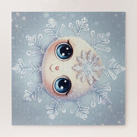 Kleine Schneeflocke 1 Puzzle (Horizontal)